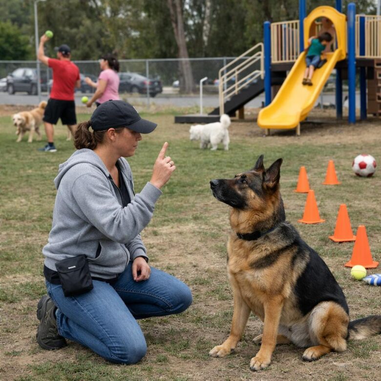 How to Train a Dog to Listen Better Around Distractions